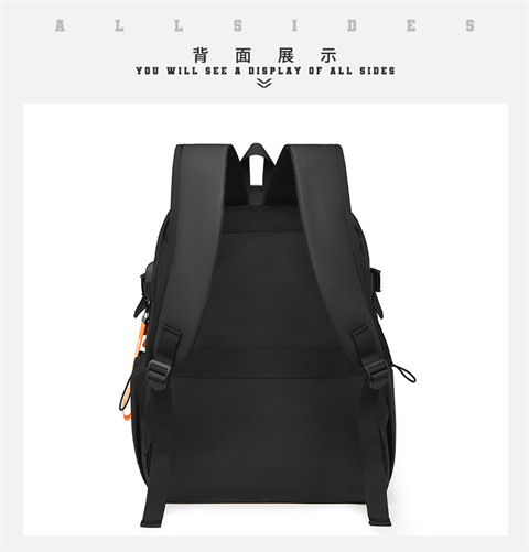 2023 New leather film backpack Summer Trend Men's and women's large-capacity student computer bag school bag undefined