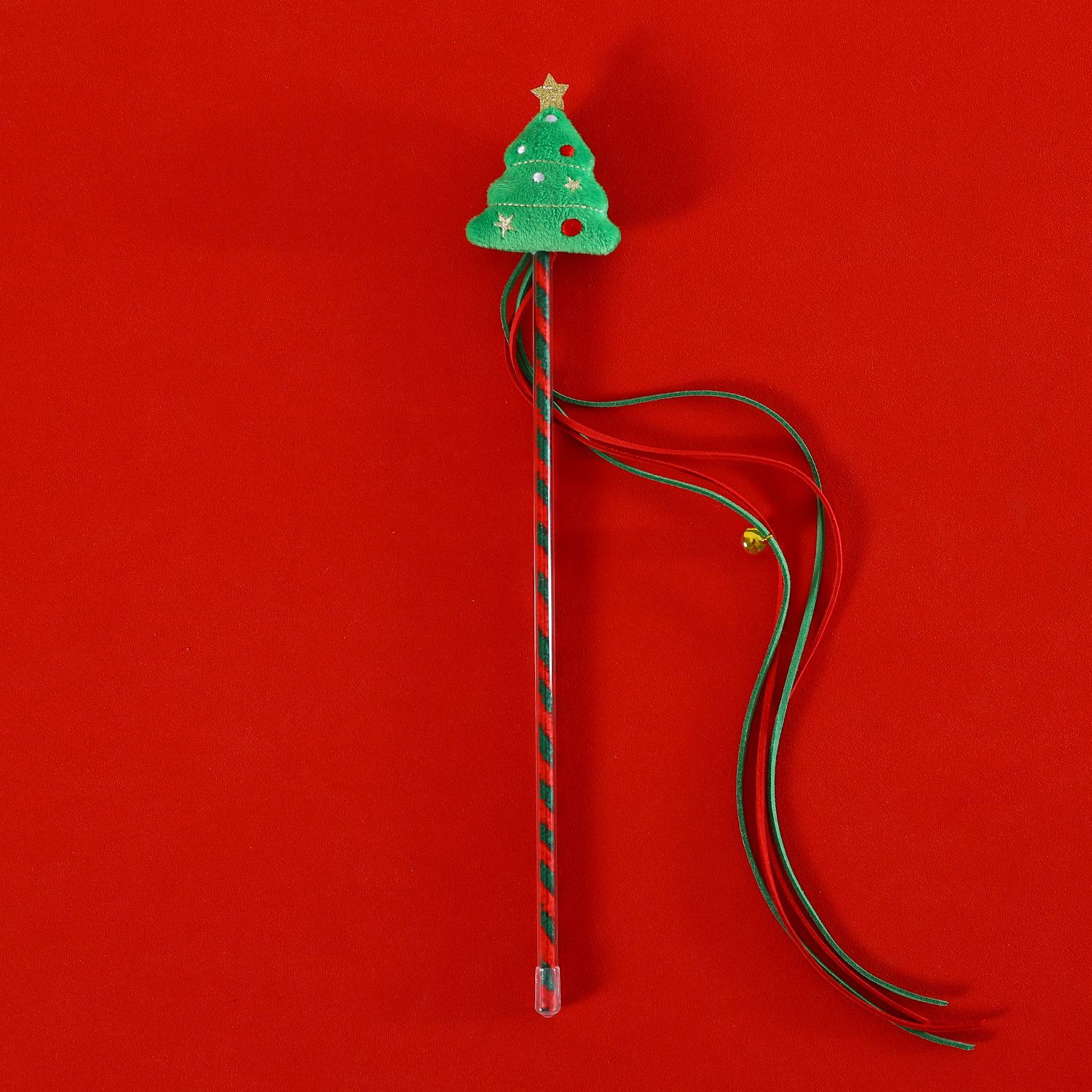 Árbol de Navidad divertido gato palo 23