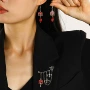 哈萨克游牧复古时尚百搭耳环