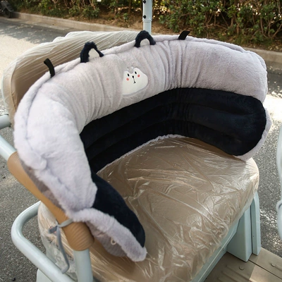 Rear Seat Cushion and Backrest: Electric car cushion - dog-rear-barrier-seat-cushion-8040cmback-cushion-13040cm