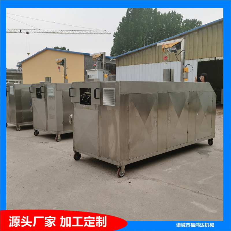 滕州炸馓子机器 白芝麻油馓子全自动油炸机 金丝麻花馓子油炸机