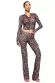 Brown Leopard Print