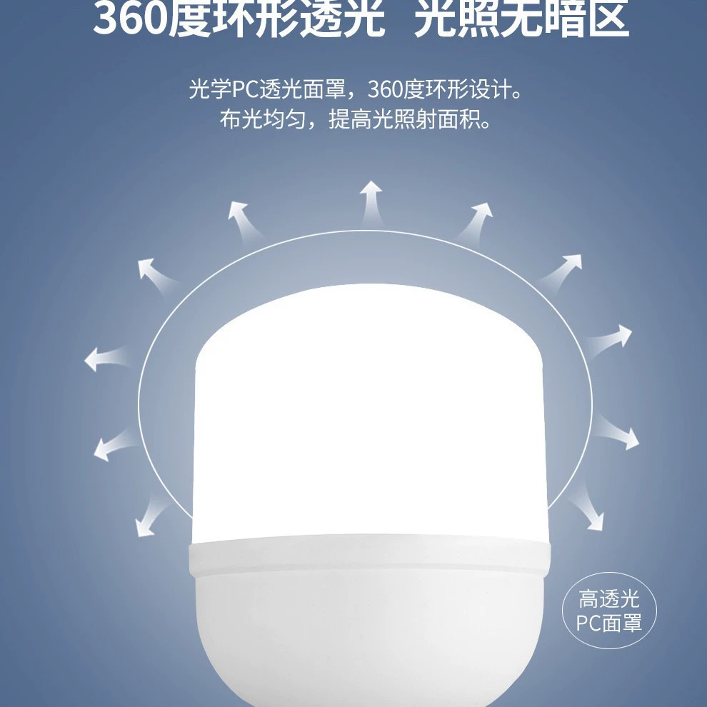 LED lights, energy-saving bulb, light source, with screw socket