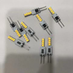 Honeycomb LED G4 Plug-in Bulb for Wedding Chandelier, Replacement Bulb with Milky Bubble Light Source, Decorative Hanging Lamp Accessories