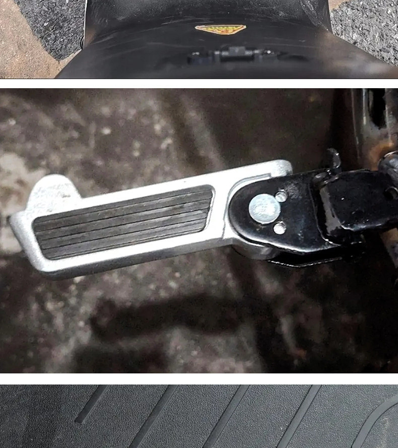 Suitable for Yadea Electric Scooter De2 Deep Front Footrest, Widened Footrest, Square Footrest Modification, Universal Type