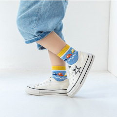 兒童襪子薄款春夏寶寶船襪卡通全透氣網眼棉襪男童女童短襪子批發