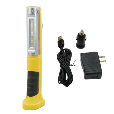 In-Stock Led Work Light, Auto Repair Lamp, Magnetic High-Brightness Strong Light, Portable Work Light for Car Repair and Machine Tools (İşçi projektorları) - yellow
