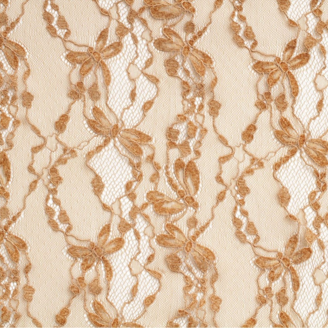 厂家直销雪尼尔全涤蕾丝面料 无弹镂空女装连衣裙蕾丝布料吊带