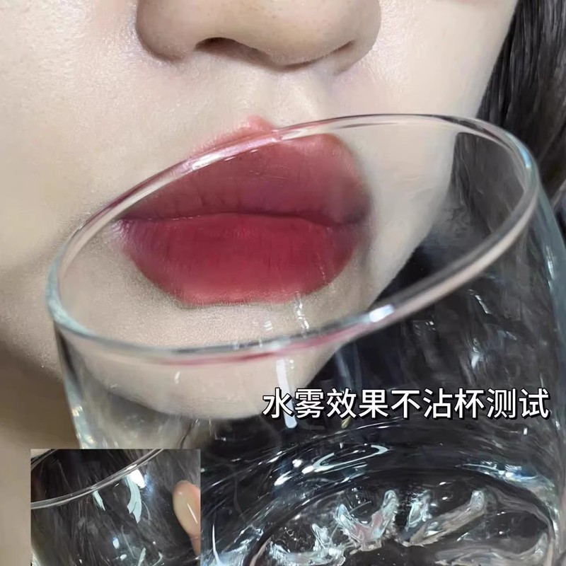 木柯诗双头唇釉镜面唇釉纯欲不易掉色不易沾杯唇泥学生党镜面口红|undefined