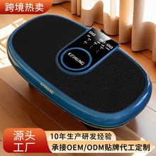 跨境定制甩脂机蓝牙音乐震动塑身腰带震动板腹部甩肉仪抖抖机批发