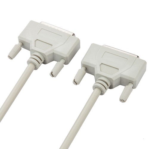 DB25 parallel port cable male to female for hole computer parallel port printer data cable tax control machine connection cable DB cable