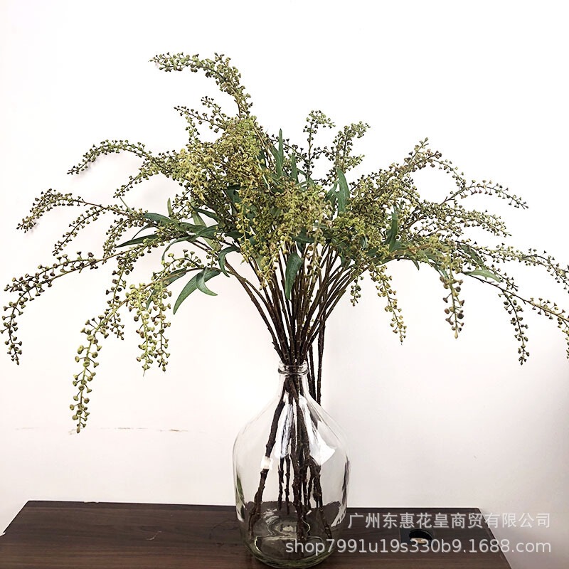 3-Pronged Salted Fruit, Soft Rubber Acacia Fruit, Nordic Home Decor Model Room Floral Arrangement Artificial Fruit Branch Photography Prop 3-Pronged Salted Fruit, Soft Rubber Acacia Fruit, Nordic Home Decor Model Room Floral Arrangement Artificial Fruit Branch Photography Prop