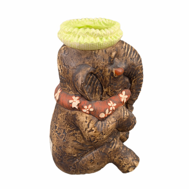 Selección estricta de tazas de elefante de cerámica transfronteriza, tazas de animales pintadas a mano, tazas de café 3D, tazas de cócteles, tazas de tótems