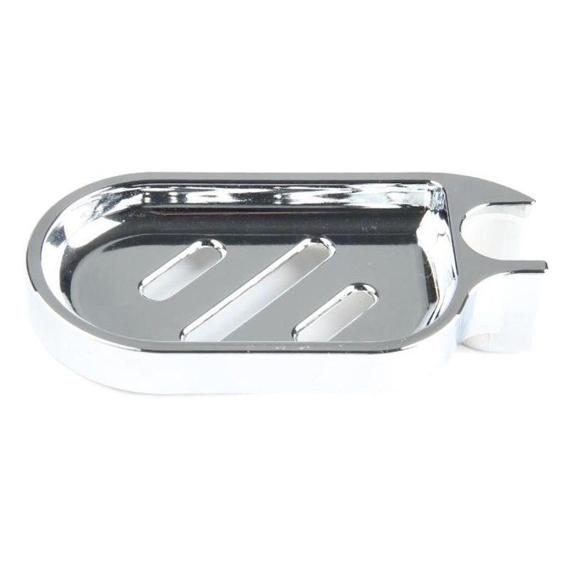 Suministro de fábrica titular de jabón baño montado en la pared caja de jabón de ducha caja de jabón de drenaje caja de jabón de plástico