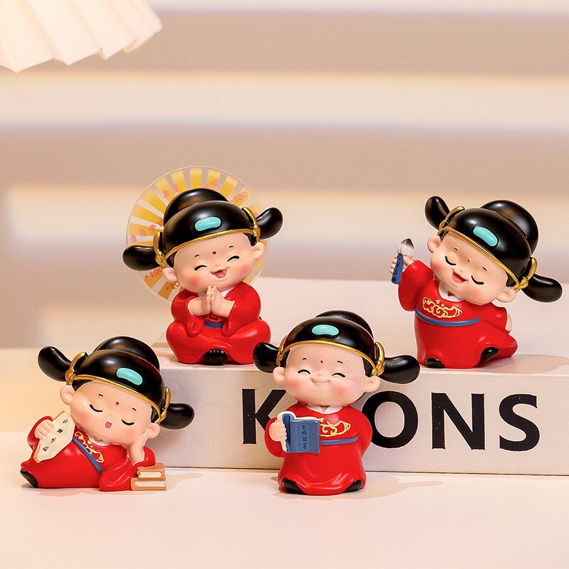 Little Champion Desktop Ornaments Decoration Creative Cute Teacher's Day Gifts for Students Inspirational Gifts Resin Crafts