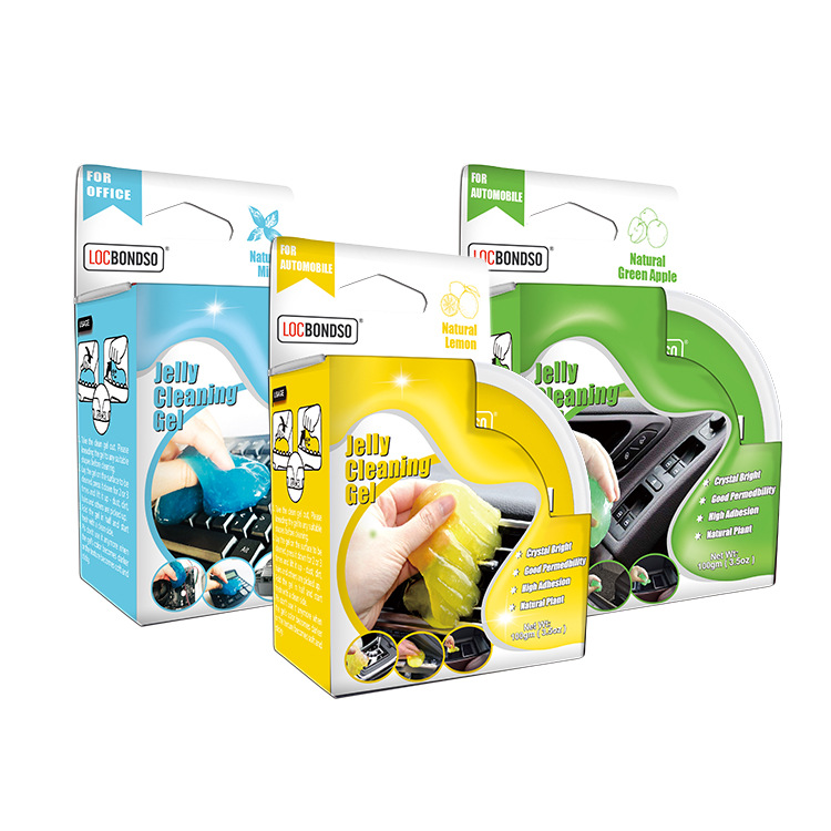 多功能清洁胶泥车载清洁凝胶沾灰水晶魔力胶JELLY CLEANING GEL