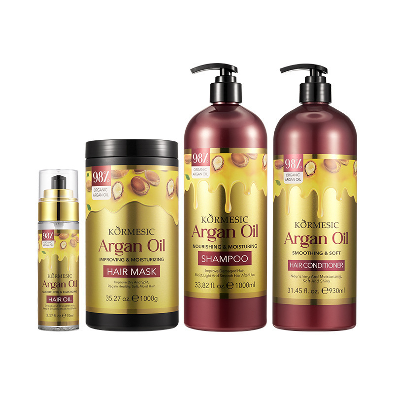 KORMESIC オールイングリッシュ シャンプー＆コンディショナー エッセンシャルオイルセット アルガンオイルシャンプー 越境貿易メーカー卸売|undefined
