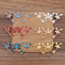 (14213)DIY����Ų��ϺϽ���֦Ҷ�Ҽ�