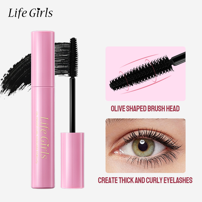 Life Girls OIL PROOF CURL MASCARA máscara de color transfronterizo maquillaje exclusivo para el mayorista de fabricantes