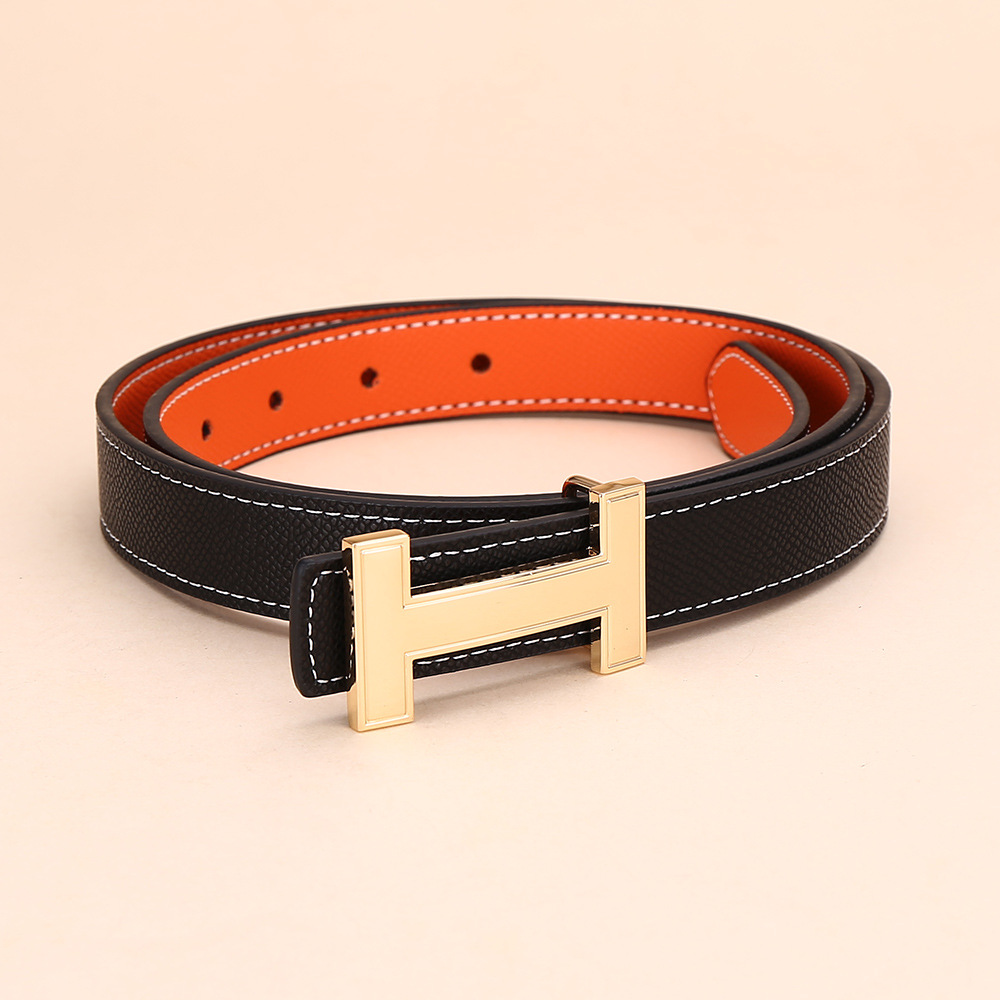 Black+orange/gold buckle