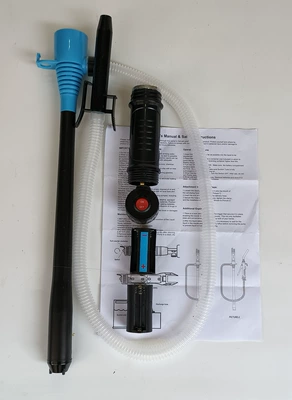 Kempinq və səyahət, Universal Urea Oil Extractor Household Water - blue-small-gun-white-tube