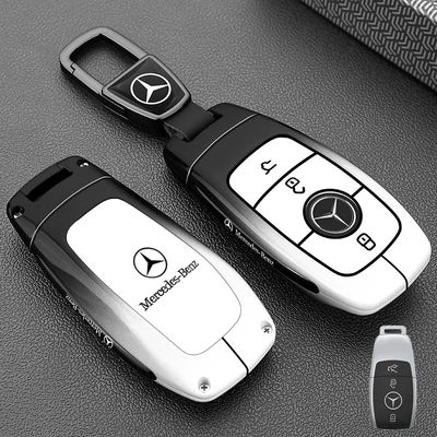 Static Rod/Key Bag Key Cover C260L Mercedes-Benz - mercedes-benz-model-b-metal-buckle-black-and-white-1-piece