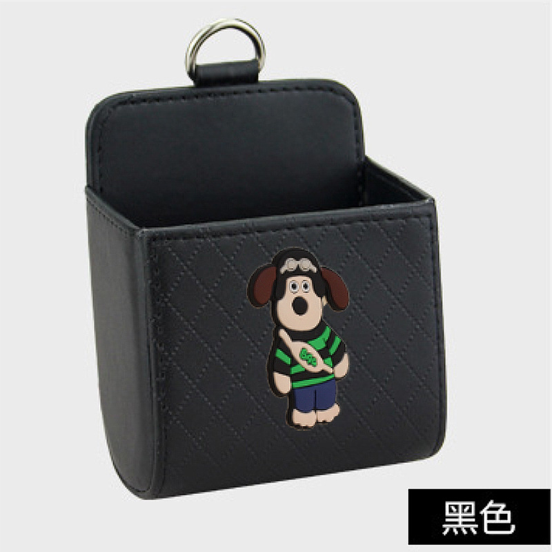 Bolsa de almacenamiento de salida de aire del automóvil bolsas de colgar de teléfonos móviles creativas Mary caja de almacenamiento de artículos para colgar almacenamiento
