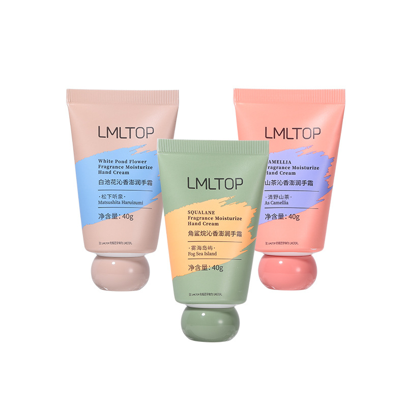 LMLTOP fragancia refrescante crema de manos hidratante serie fragancia vegetal crema de manos hidratante LML2050