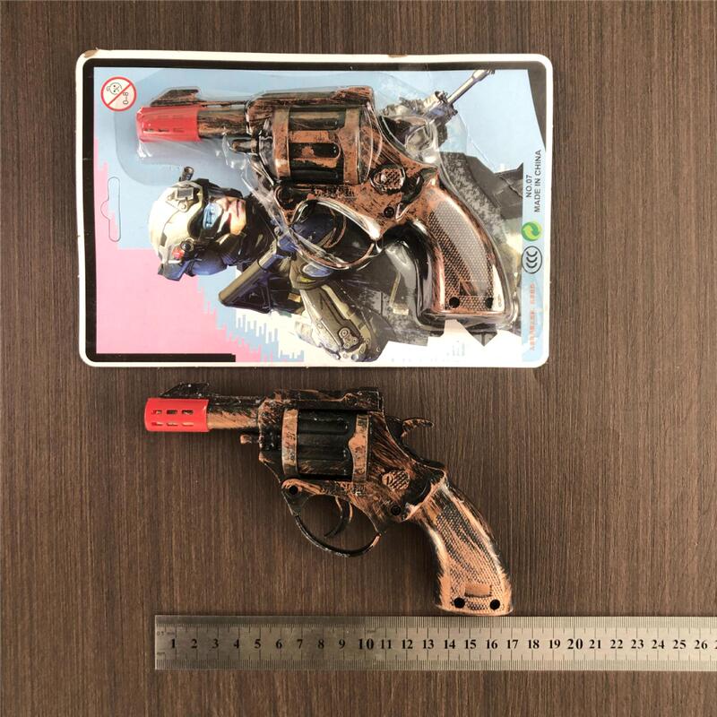 模造合金おもちゃマーガレット銃子供時代のクラシックなノスタルジックな砲リボルバーモデルは発射できませんプラスチッククラフト|undefined