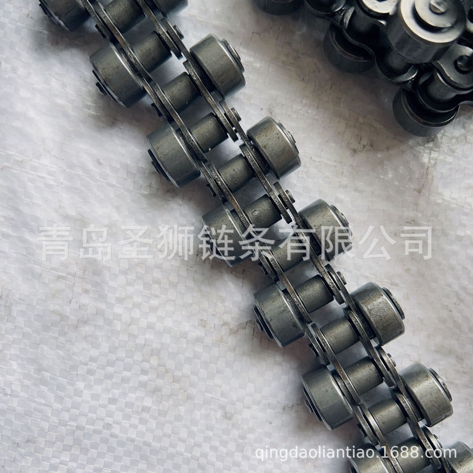 40-08B-50-60-80-100-PSRSSR千鸟型平行型侧滚轮输送链条流水线链