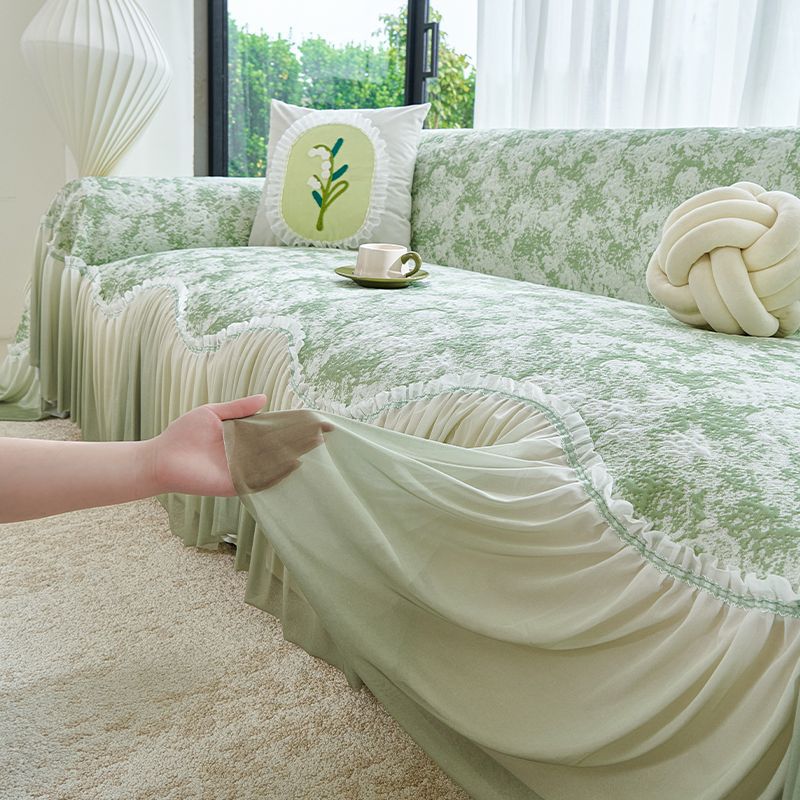 High-end Non-slip Sofa Cover Cool Refreshing Fabric Full Protection_voghion.com