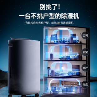 Dehumidifier Household Silent Bedroom Dehumidifier Air Dehumidification Moisture Absorber Basement Drying Industrial Dehumidifier