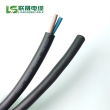 歐規重型橡套電纜H07RN-F 2*6.0平方 VDE認證戶外防水耐油橡膠線