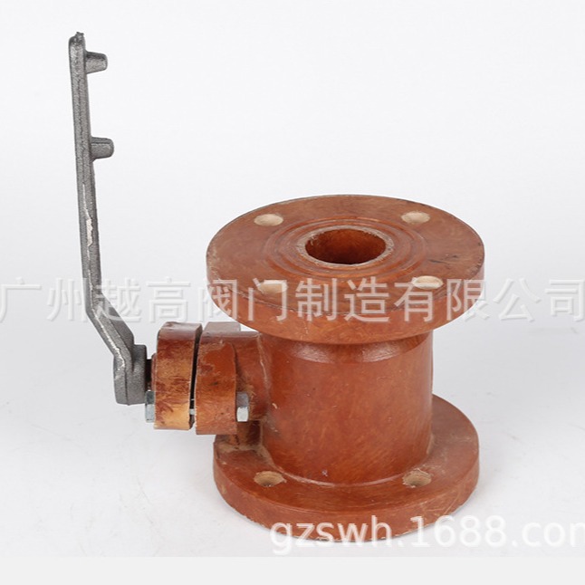 Q41-6FRP电动气动玻璃钢球阀耐腐蚀蝶阀防腐玻璃钢视盅耐酸碱底阀