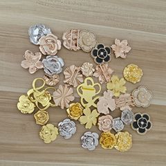 混装diy合金饰品辅料空胚日服装装饰 欧式千款现货礼盒装饰品批发