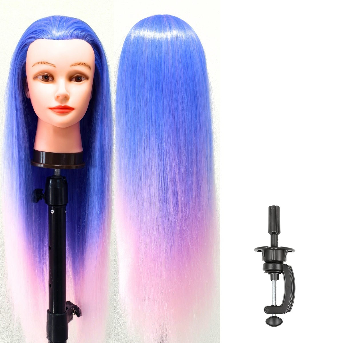 Maniquí de Cabeza para Peluquería de Fibra de Alta Temperatura image 16