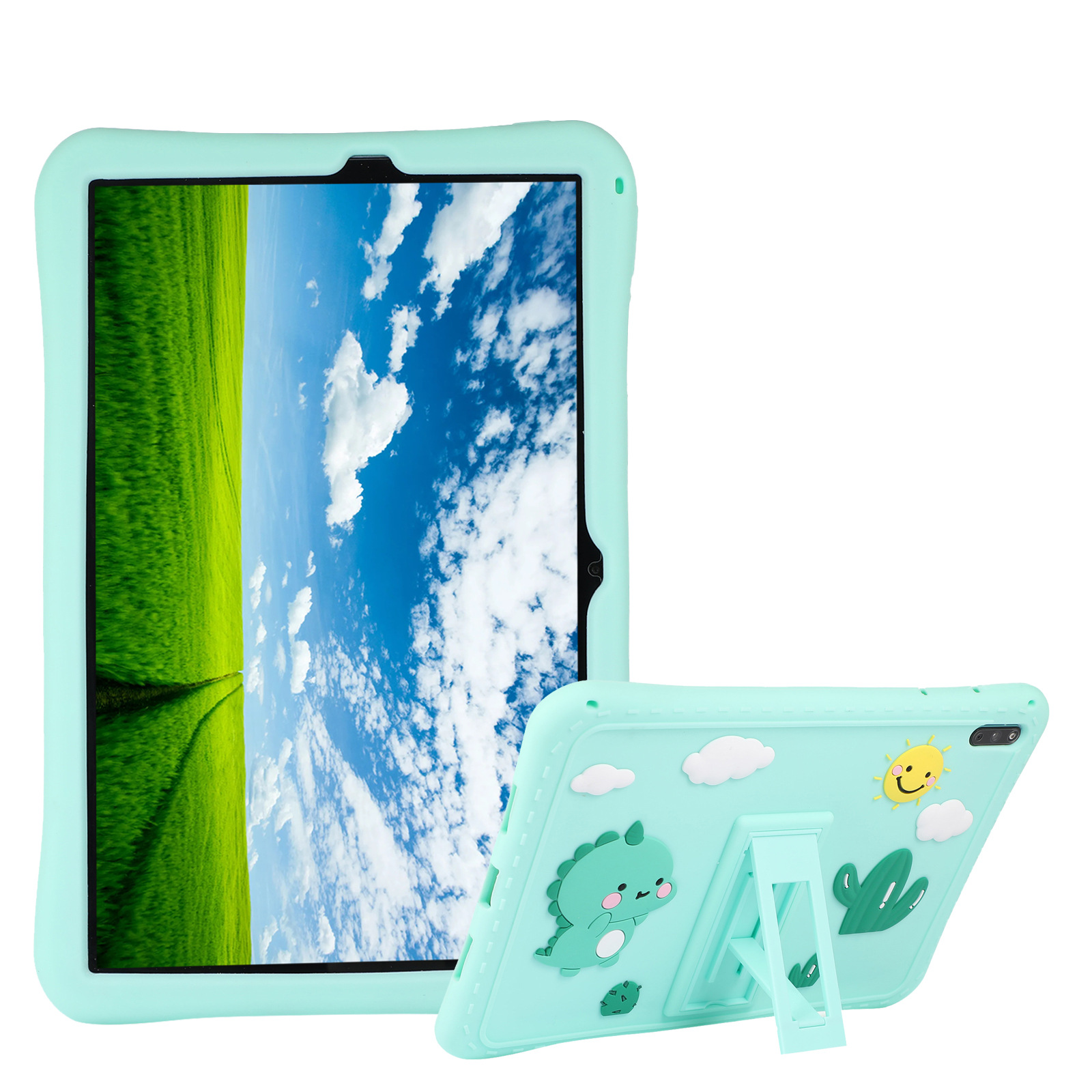 Applicable to Huawei matepad11 silicone case c5 V6 10.4-inch tablet computer children's cartoon online class soft case