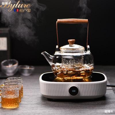 bylure Tea furnace Glass teapot suit household teapot Make tea Tea making facilities Radiant-cooker teapot Health pot