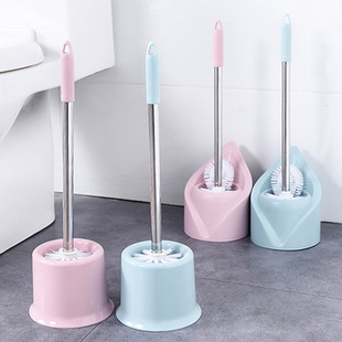 Household Toilet Cleaning Brush Long Handle Toilet Brush Bathroom Toilet Brush No Dead Ends Toilet Brush Set Wholesale
