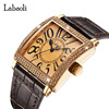 Labaoli La Bo Lili new brand watch wholesale quartz watch live waterproof square watch LA179