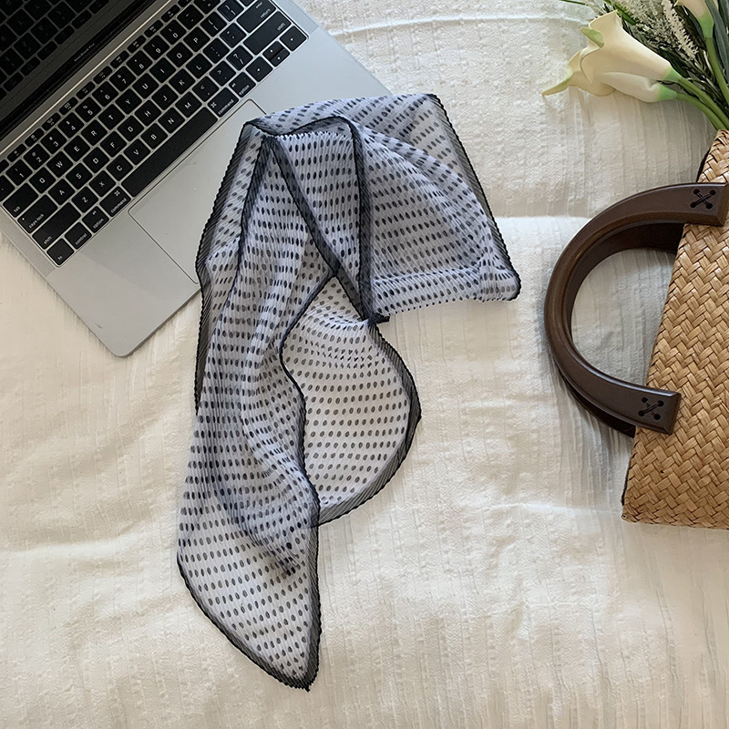 Bufanda de seda, banda larga, sensación de alta calidad, nueva bufanda de diamante de todo fósforo, camisa exterior de primavera y verano, bufanda, bolso, cinturón, cinturón de cintura