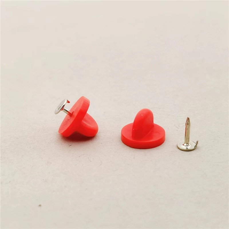 Pecho pin hebilla espina traje de goma hebilla de metal mariposa hebilla insignia pin accesorios DIY material ropa