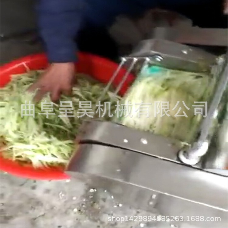 工厂酸菜切丝机辣疙瘩土豆红薯切片机呈昊销售经济实用