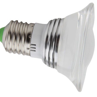 �¿��߲�RGBң�صƱ�ɫLED��3WE27�ӿ��߲�װ�ε��ǿ���͸���ʵ�