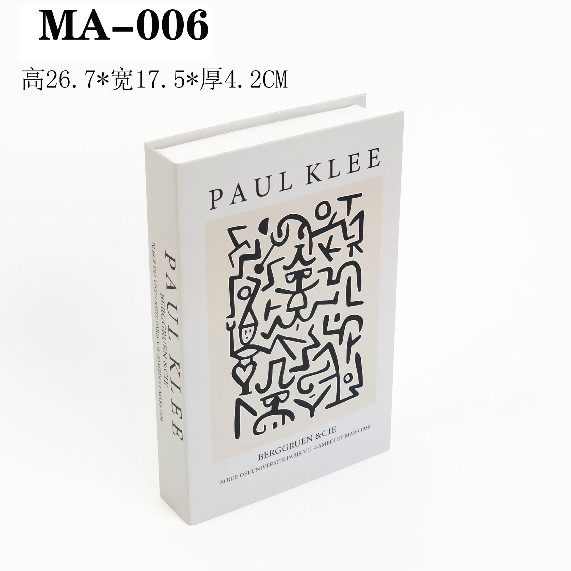 Libros falsos plegables estilo nórdico/INS, props de fotografía, decoración suave, muestra de fábrica