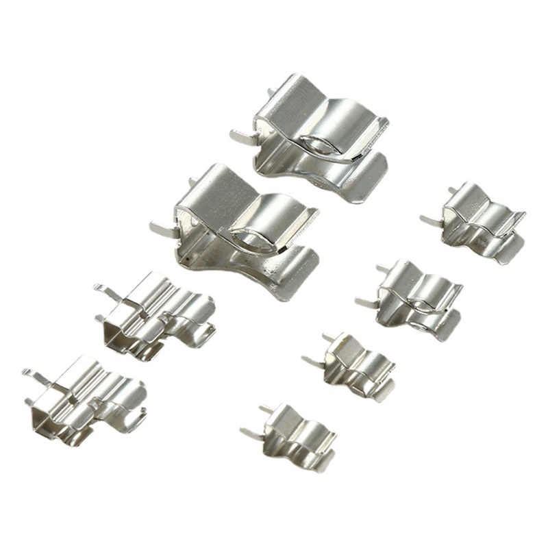 Оптовая Продажа с завода 5X20 мм предохранительный зажим медный посеребренный предохранитель Зажим для трубки предохранительный держатель предохранителя предохранительный зажим для трубки