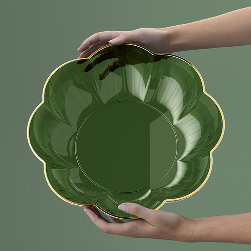 High-end fruit tray for home living room coffee table fruit bowl  new luxury fruit pot high-quality fruit basket fruit pot