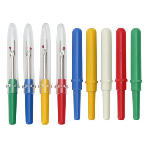 Manufacturer 110R sharp plastic handle seam ripper cross stitch sewing seam ripper handmade household thread picker tool