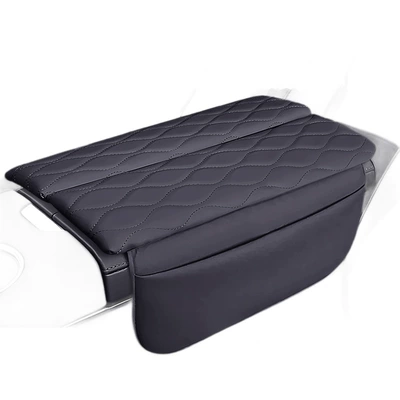 Leather Storage Pocket Velcro Installation | Armrest box pad