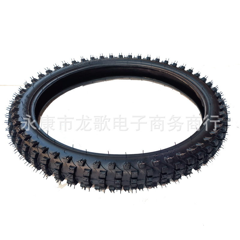 Off-road motorcycle accessories small high race deep teeth 70/100-19 inch inner and outer tire motorcycle tire